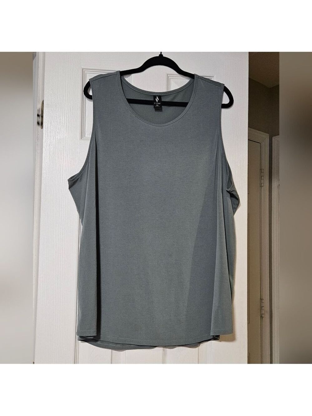 Skechers Slate Gray Womens Plus Size Tank 3XL